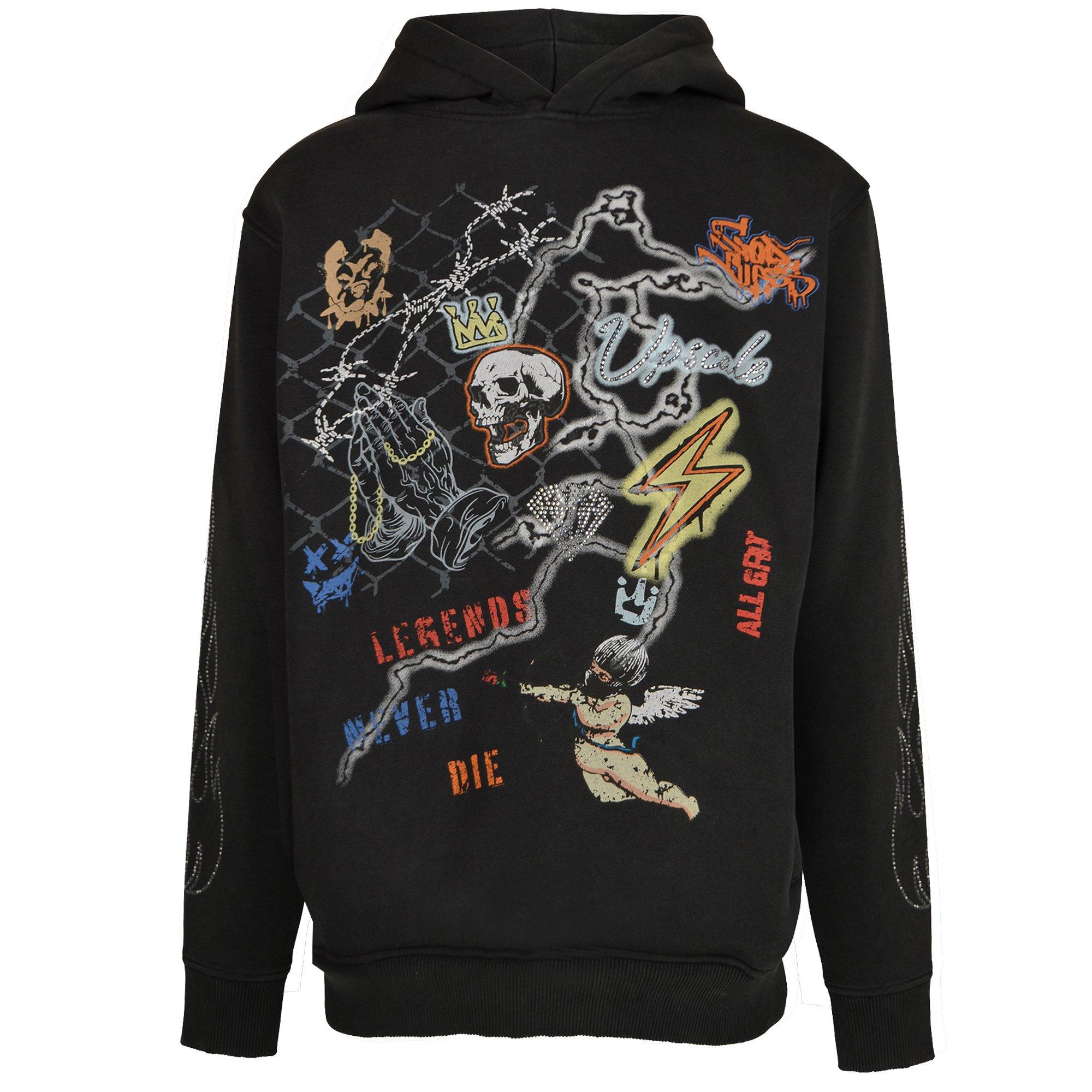 HO26 UC SKETCHBOOK HOODIE - BLACK